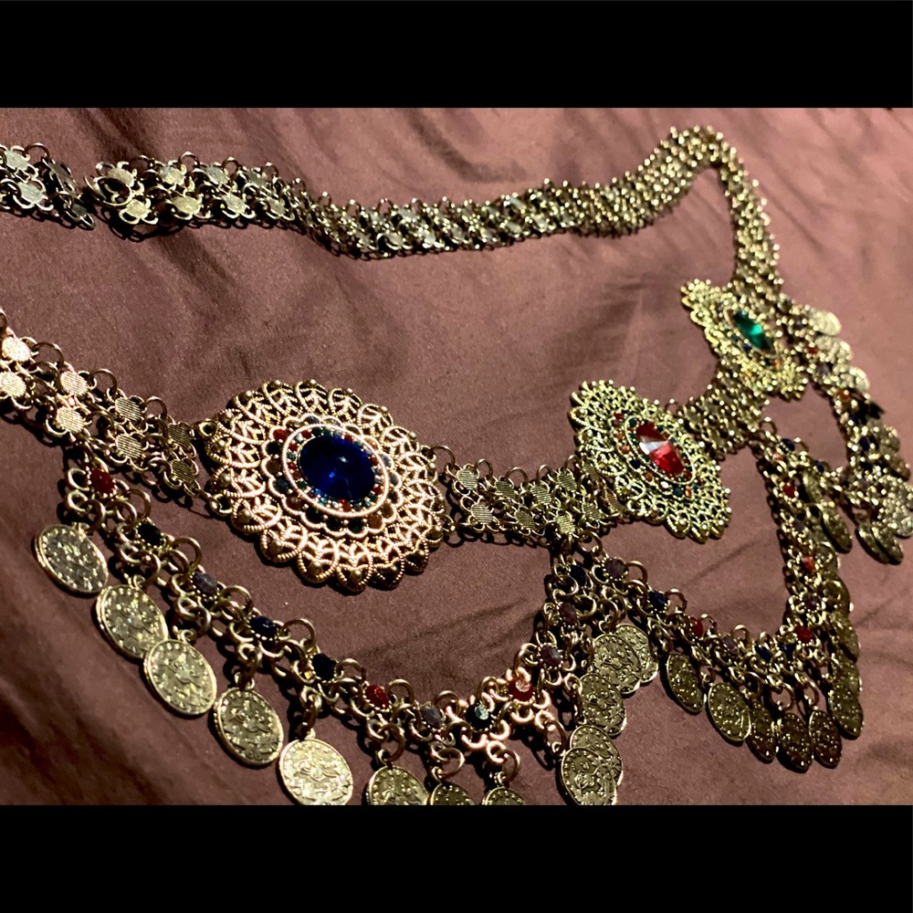 Bellydance belt coin